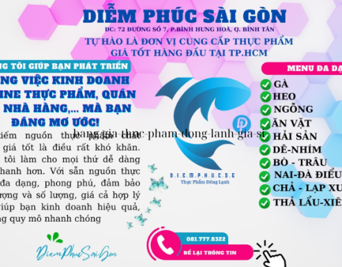 Bảng Giá Phân Phối Thực Phẩm Đông Lạnh Giá Sỉ 2025