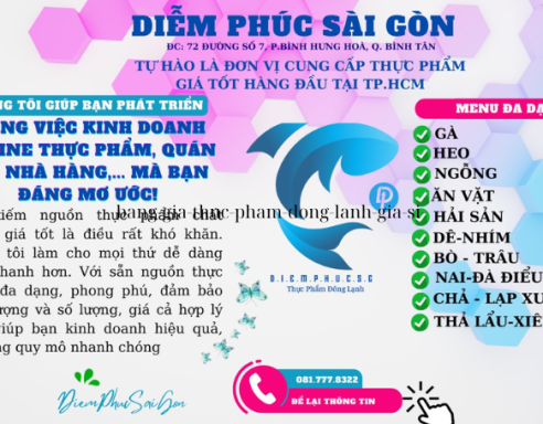 Bảng Giá Phân Phối Thực Phẩm Đông Lạnh Giá Sỉ Tháng 10/2023