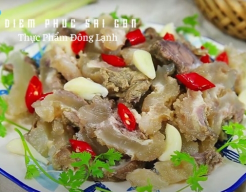 Món ăn tươi ngon hấp dẫn từ gân chữ y