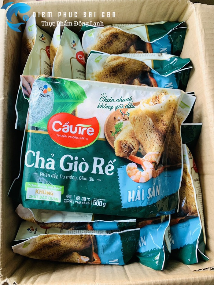Chả giò rế mang lại dinh dưỡng cho thực khách. 