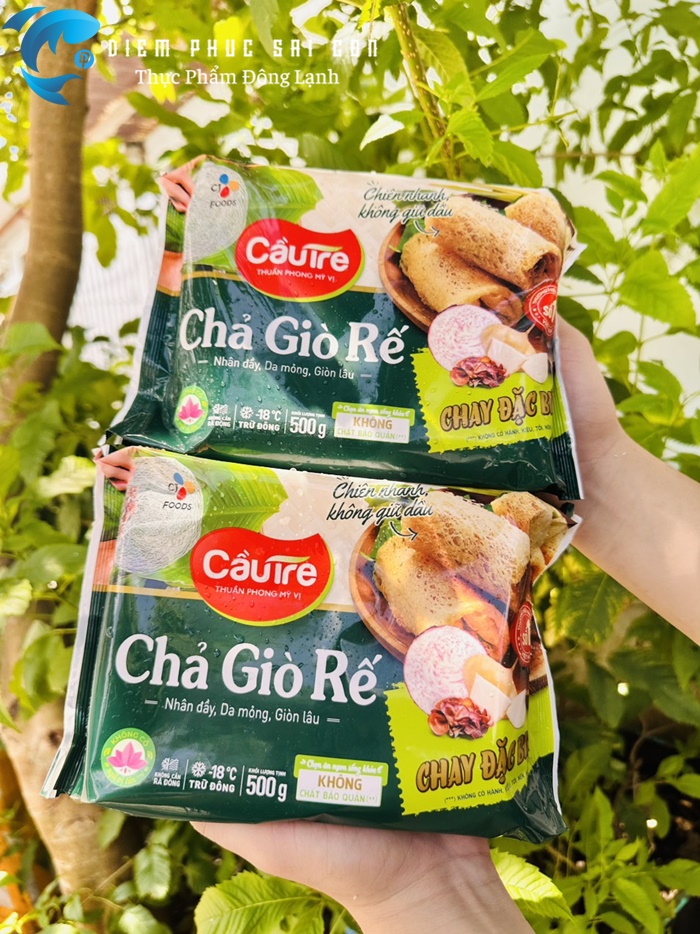 Chả giò rế chay chất lượng tại Diễm Phúc Sài Gòn.