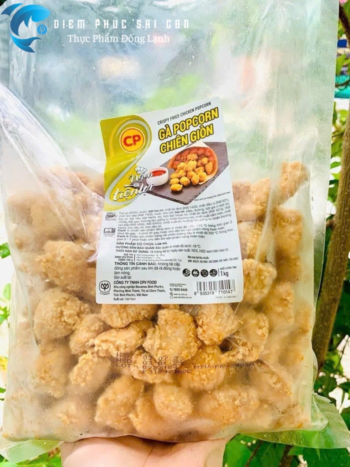 Gà popcorn món ăn được mọi tầng lớp yêu thích.