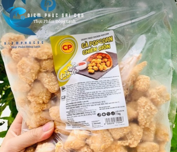 Mua gà popcorn 1kg tại Diễm Phúc Sài Gòn