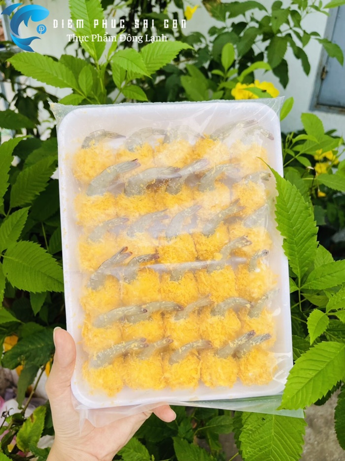 Khoai tây bọc tôm giá sỉ tại Diễm Phúc Sài Gòn. 