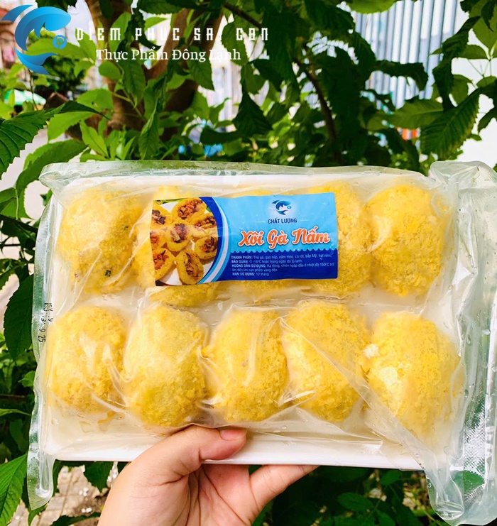 Alt hình ảnh: Xôi gà nấm mini thơm ngon và chất lượng tại Diễm Phúc Sài Gòn. 