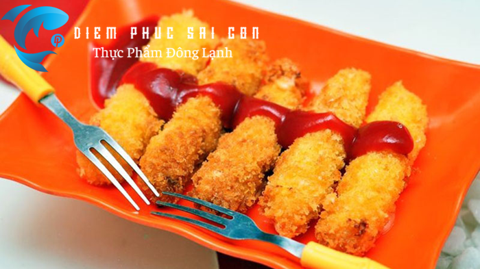 Phô mai que sau khi chiên nên ăn liền để cảm nhận được trọn vẹn hương vị
