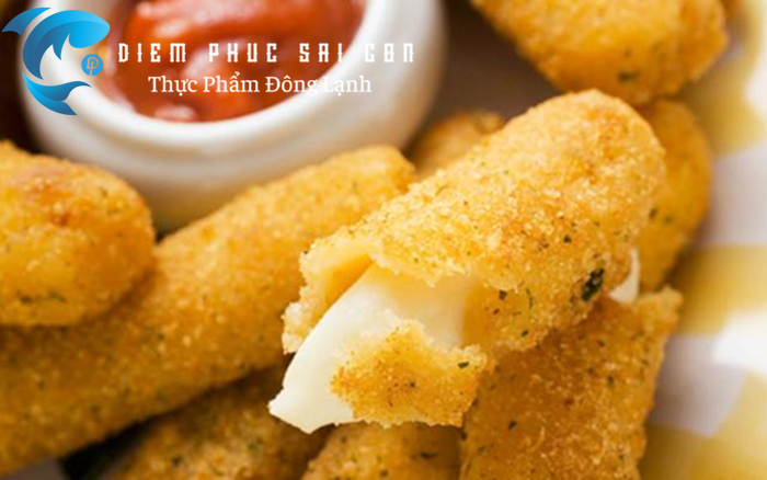 Phô mai que được đóng hộp 500g nên rất tiện lợi